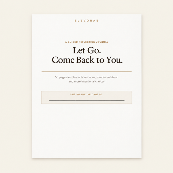 Let Go. Come Back to You.